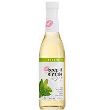 Keep It Simple Syrup Spearmint