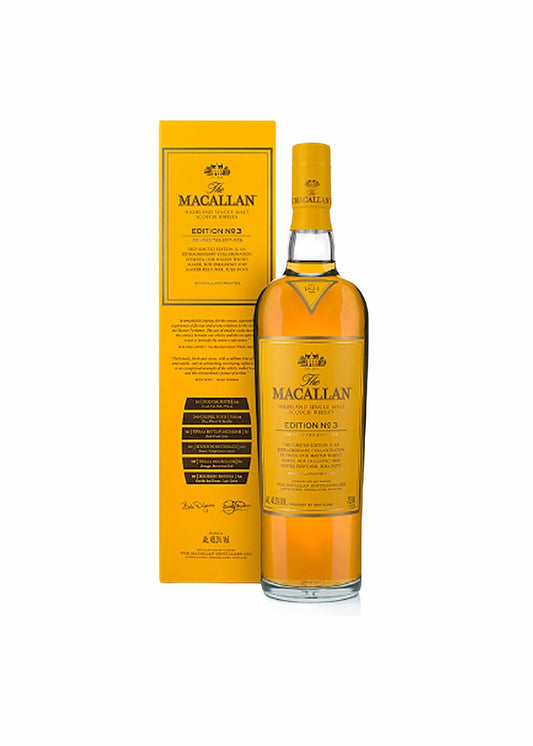 Macallan Edition No. 3 Single Malt Scotch Whisky 750ml