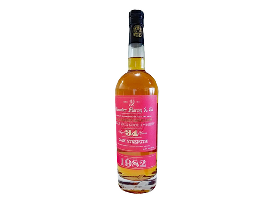 ALEXANDER MURRAY & CO 34 YEAR CASK STRENGTH 750 ML