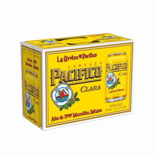Modelo Pacifico Clara Lager Beer 12-Oz Can 12-Pack