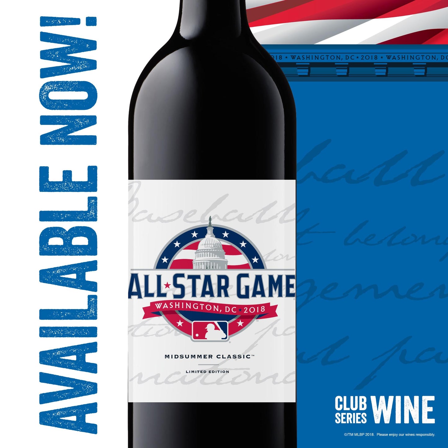 Limited Edition- ALL STAR GAME WASHINGTON 2018 WINE Regular